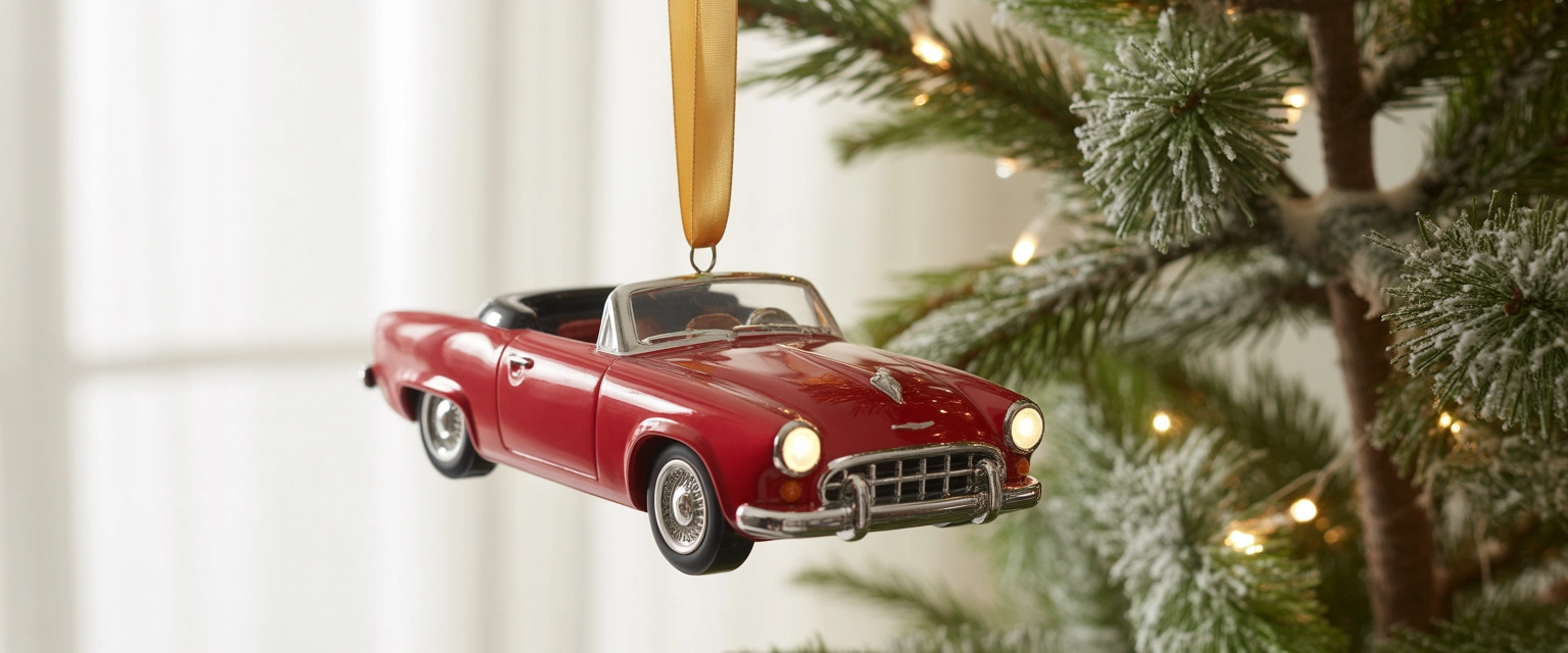 Елочная игрушка машина - Баннер категории