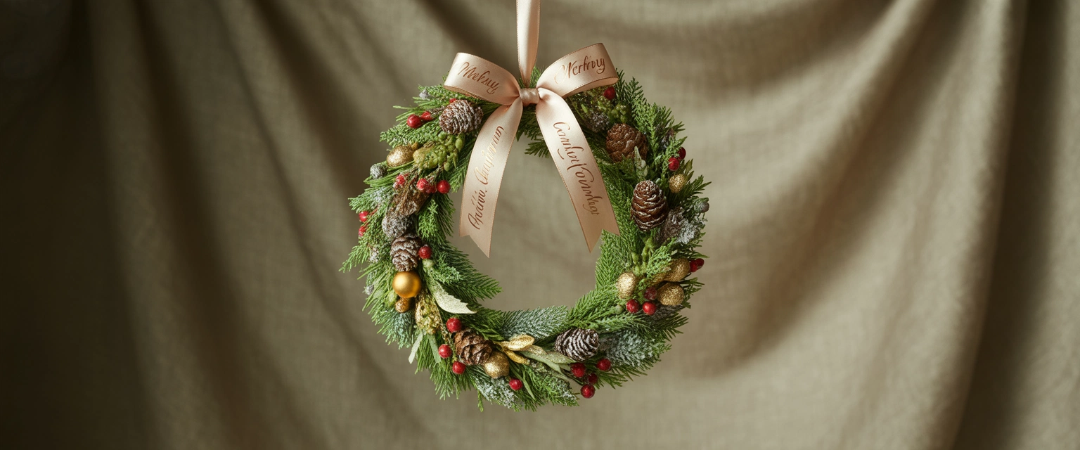 Елочная игрушка Венок - Баннер категории