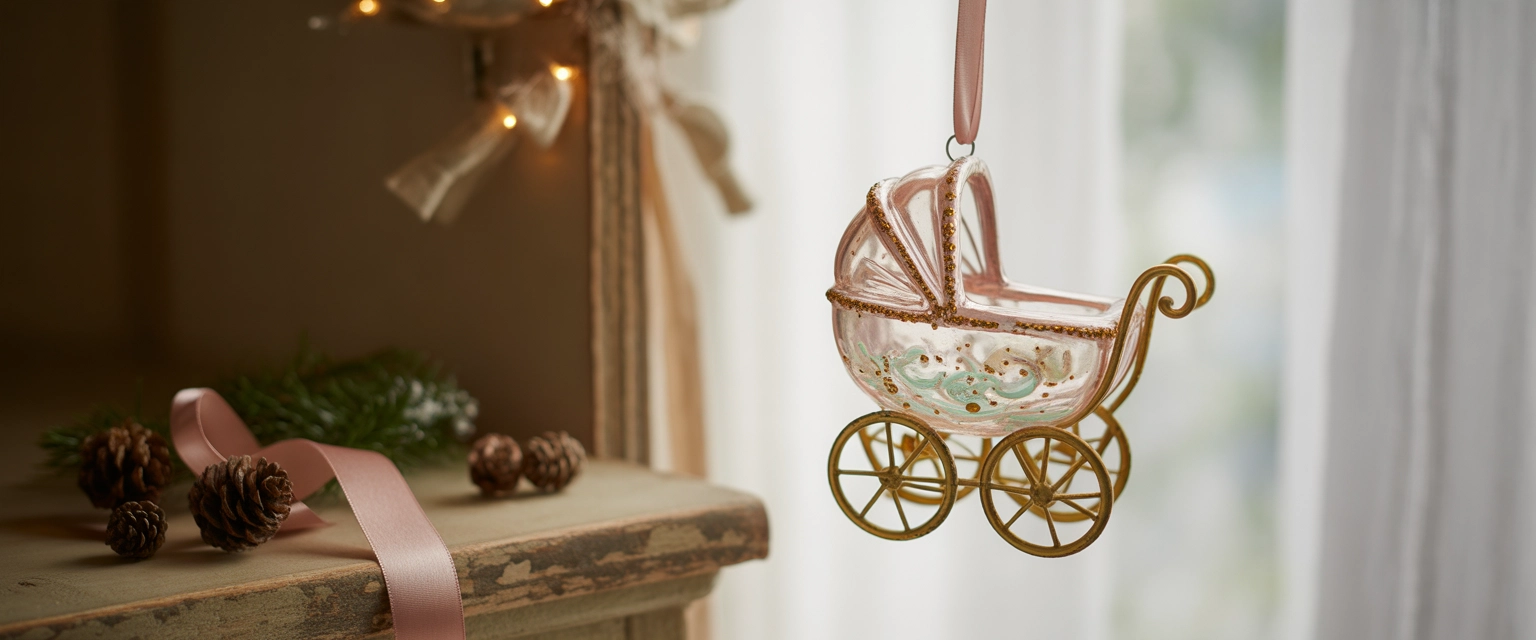 Елочные игрушки Коляска - Баннер категории
