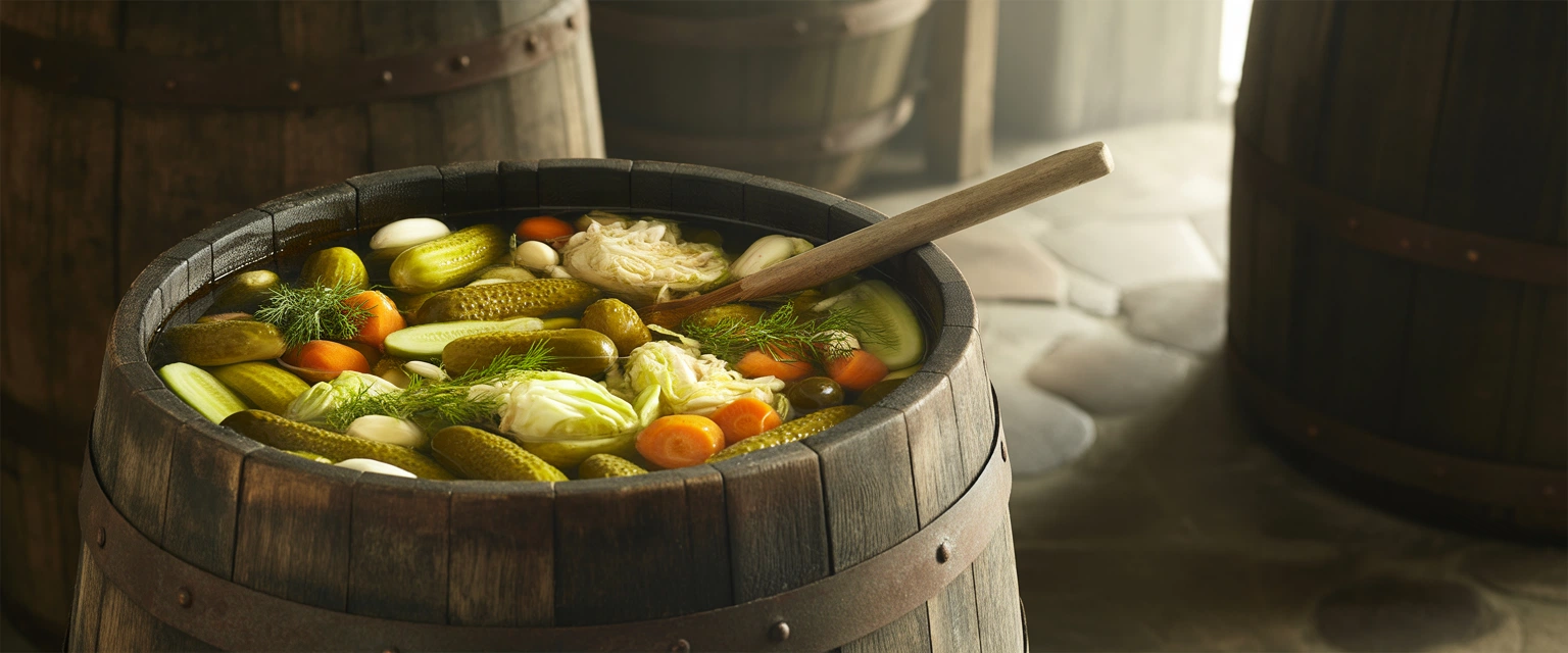 Кадки и бочонки для солений - Баннер категории