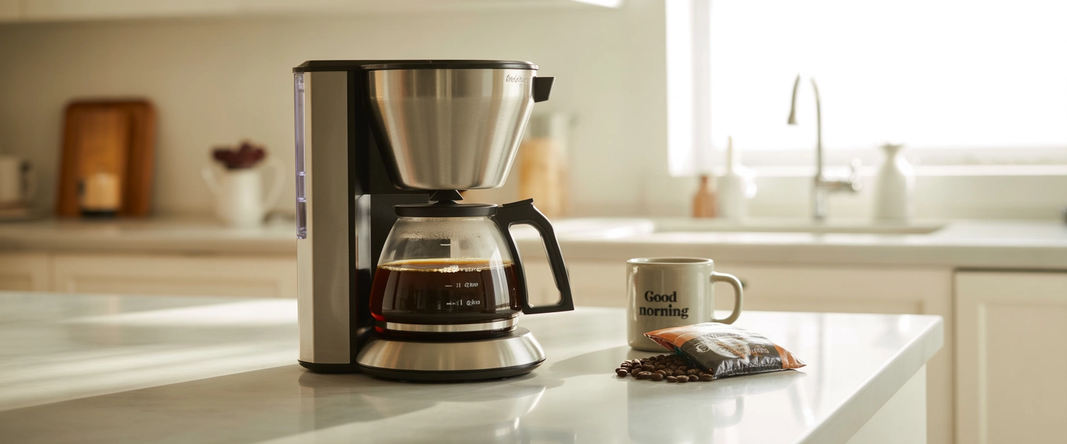Капельные (фильтрационные) кофеварки - Баннер категории