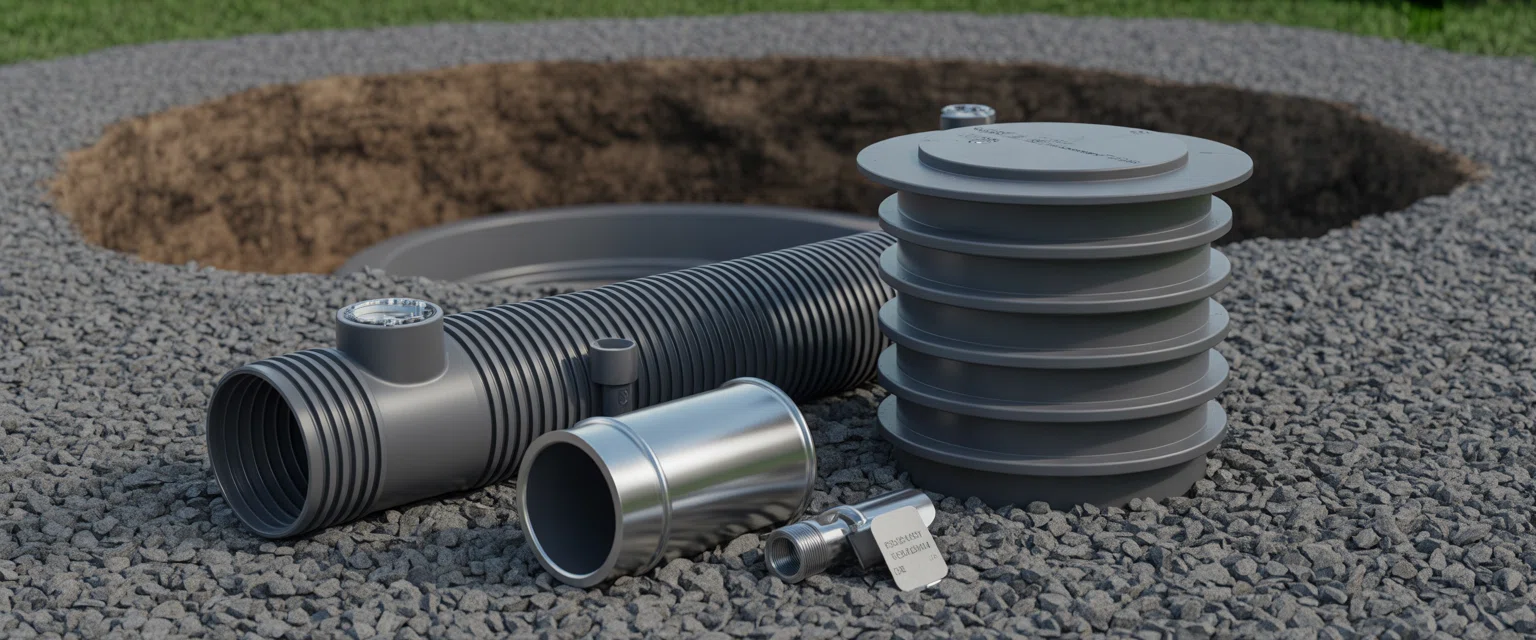 Комплектующие для септика: - Баннер категории