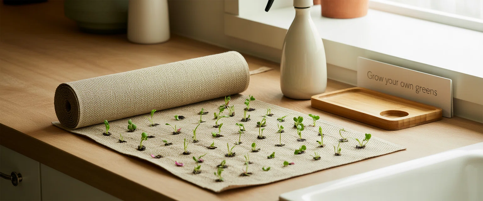 Коврик для выращивания микрозелени - Баннер категории