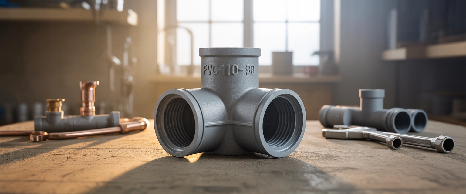 Крестовина одноплоскостная 90° (110х110х110 мм) - Баннер категории