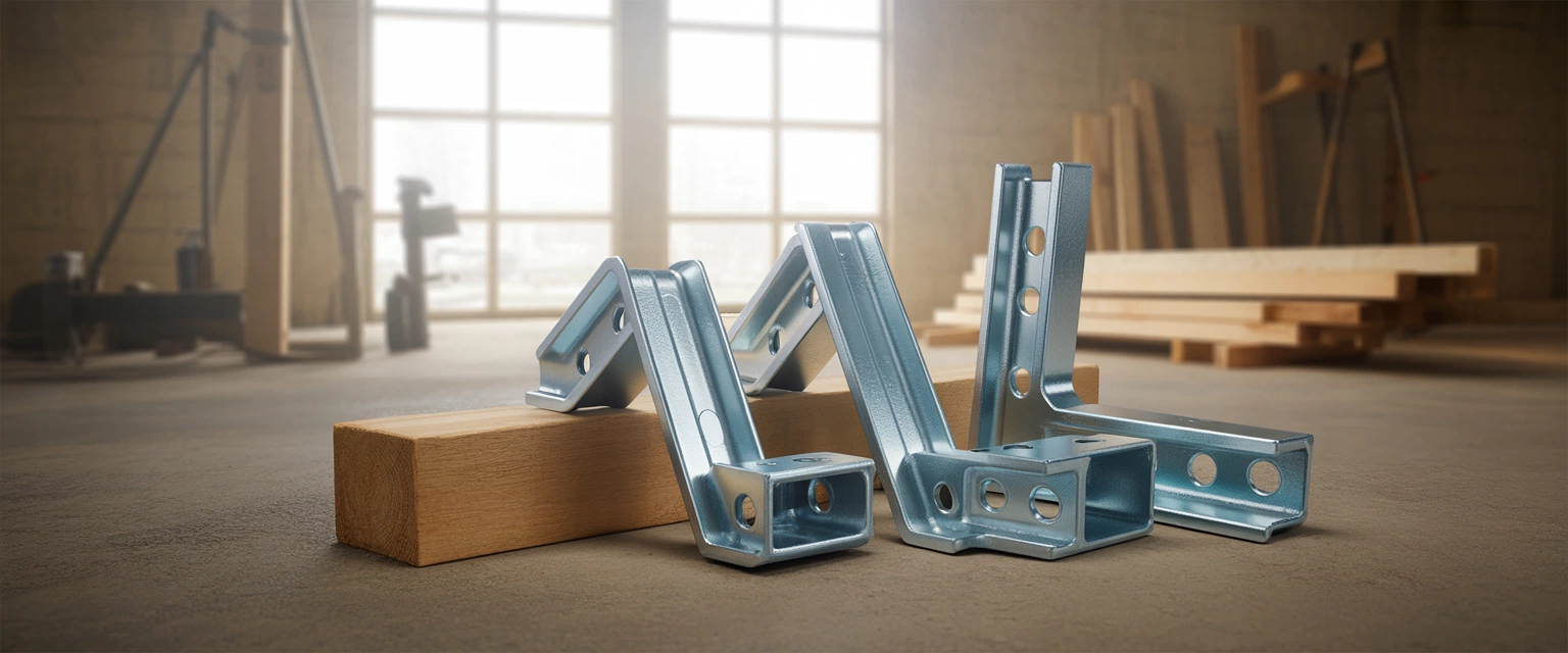 Кронштейны для крепления балок к стене - Баннер категории