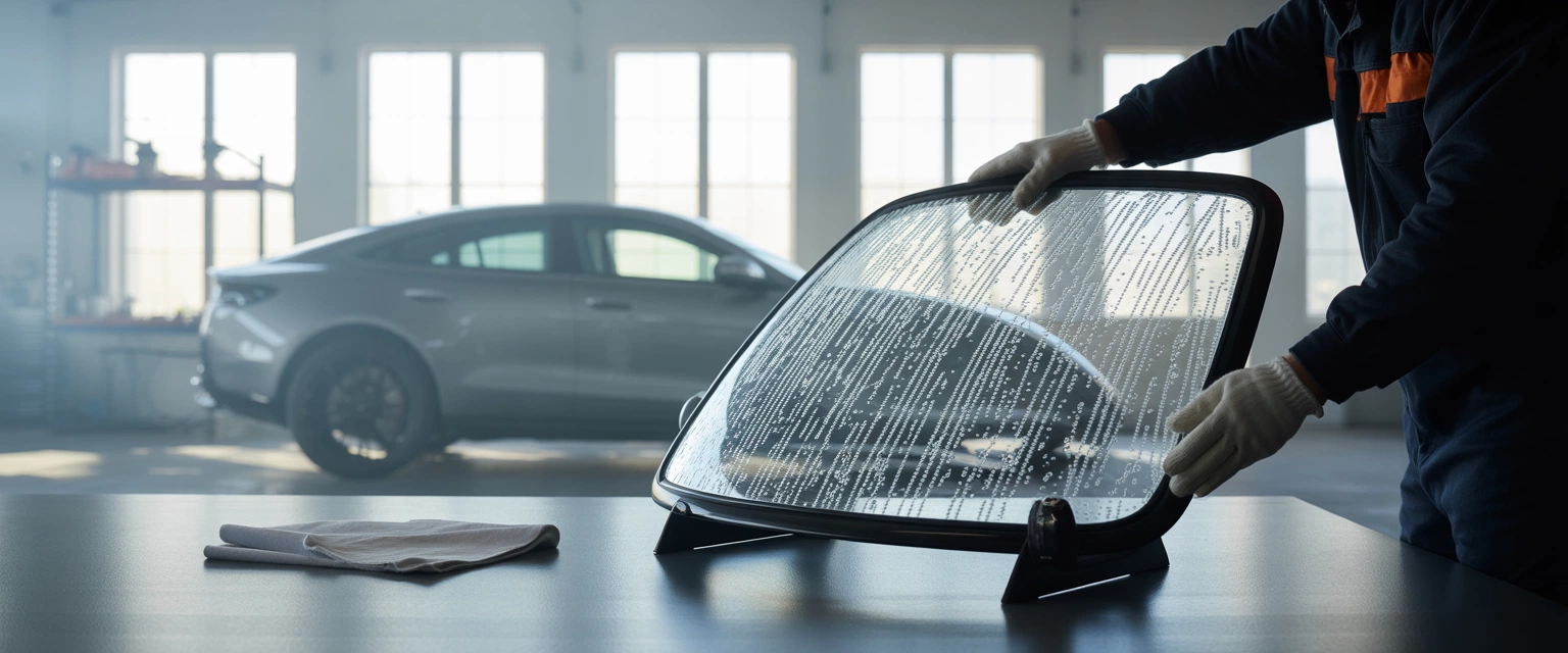 Лобовое стекло (триплекс с подогревом) - Баннер категории