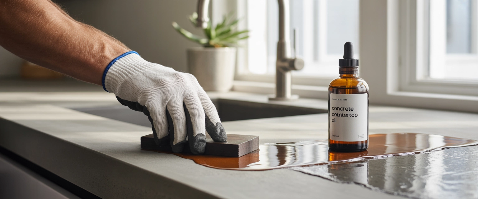 Масла для бетонных столешниц - Баннер категории