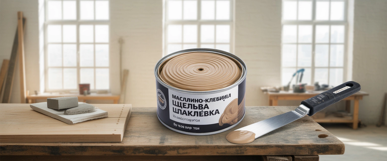Масляно-клеевые шпаклёвки - Баннер категории