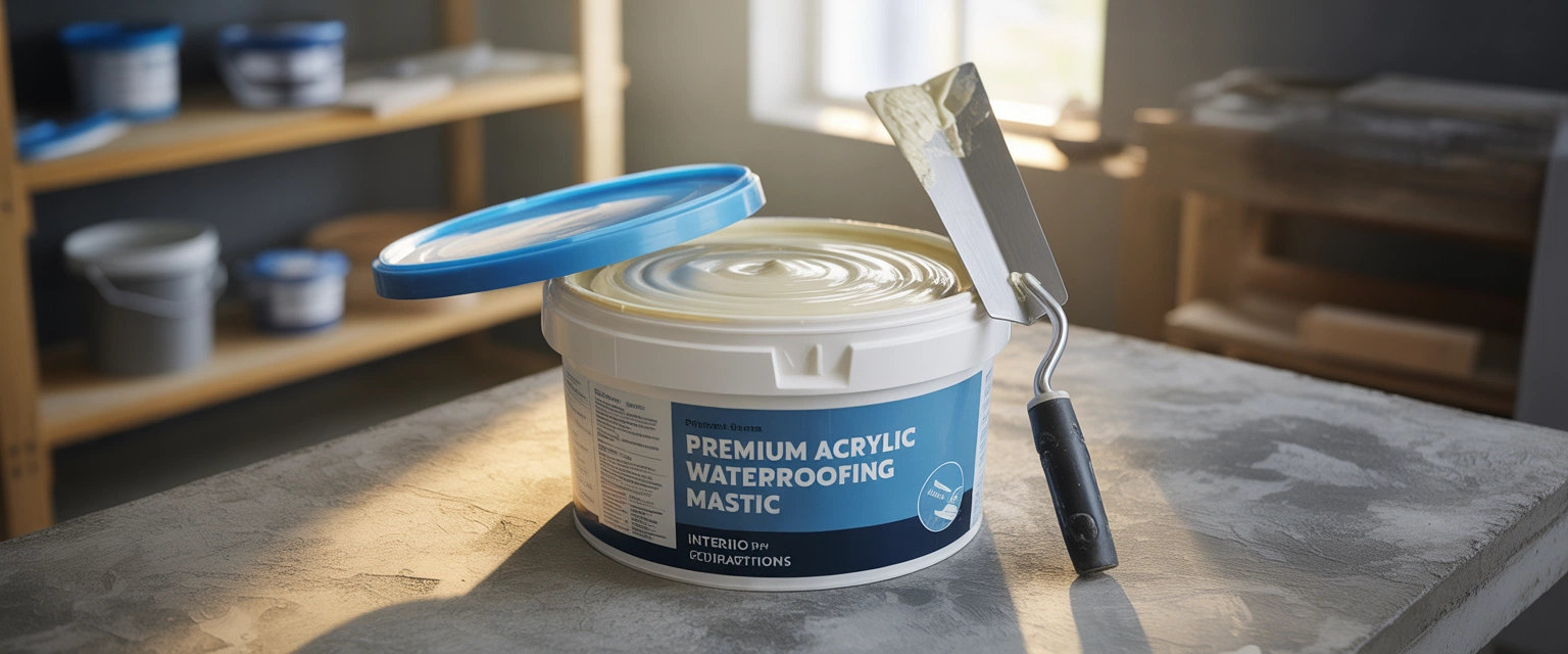 Мастики для внутренних работ - Баннер категории