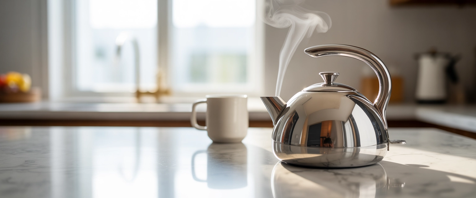 Металлические электрочайники (нержавеющая сталь) - Баннер категории