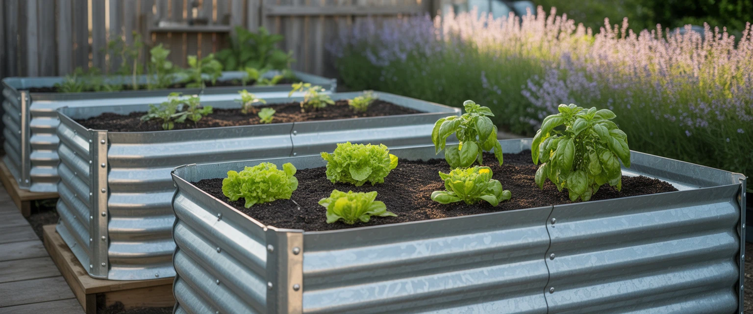 Металлические грядки - Баннер категории