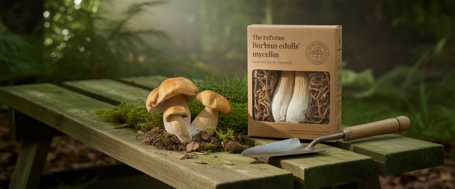 Мицелий боровик - Баннер категории