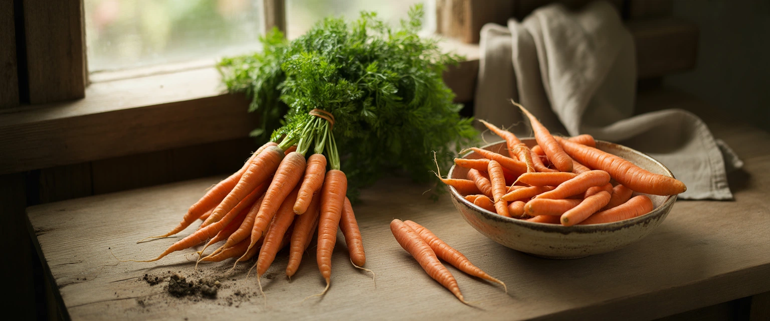 Морковь (ранняя, столовая, мини) - Баннер категории