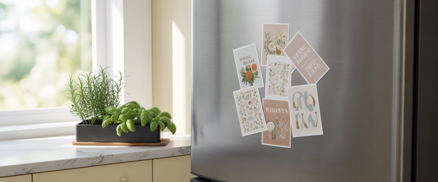 Наклейки на холодильник - Баннер категории