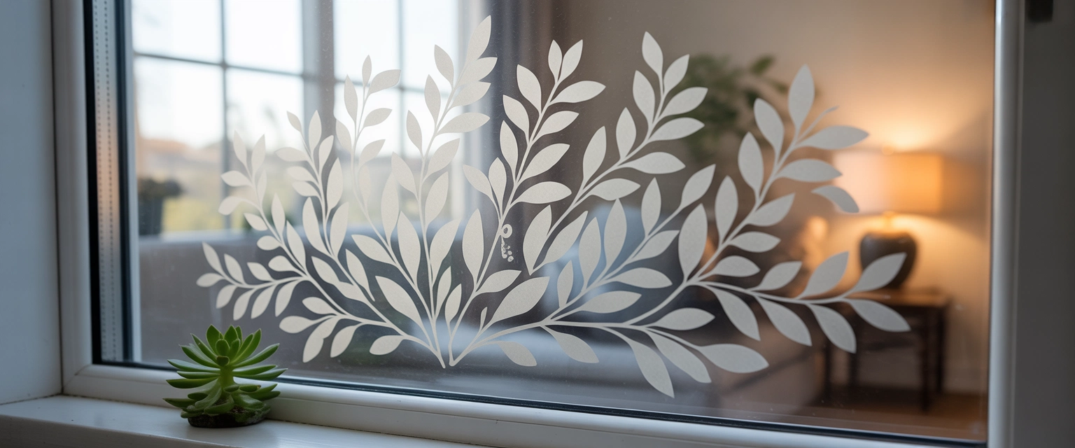 Наклейки на окна - Баннер категории