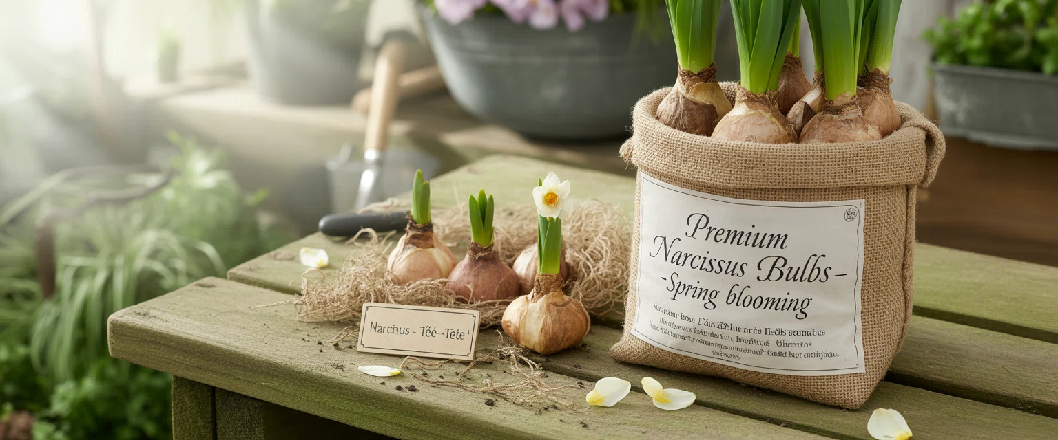Нарциссы луковицы - Баннер категории