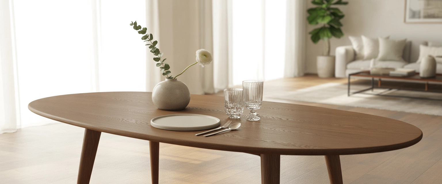 Обеденные столы овальные - Баннер категории