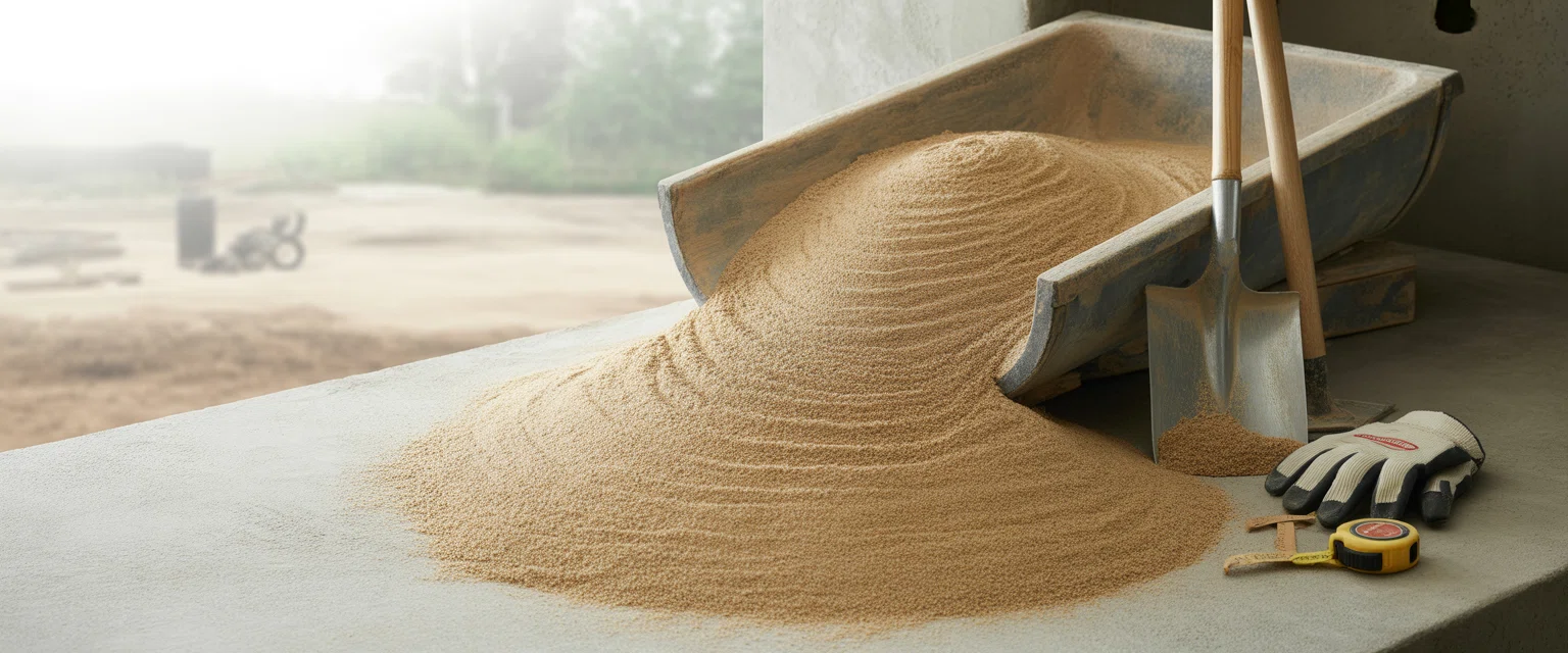 Песок сеяный - Баннер категории