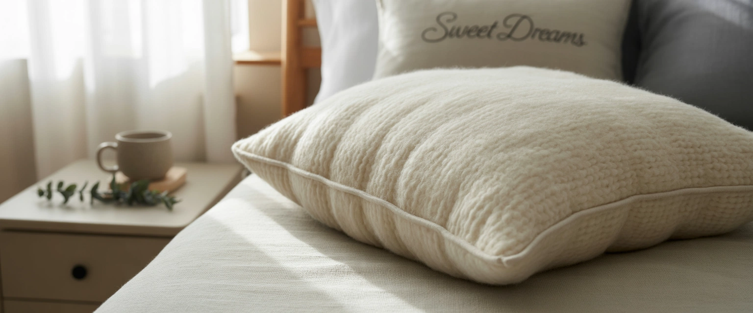 Подушки из шерсти - Баннер категории