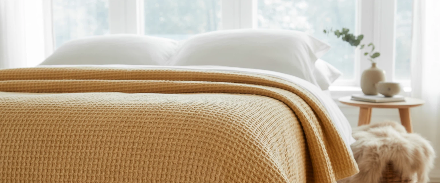 Покрывала вафельные - Баннер категории