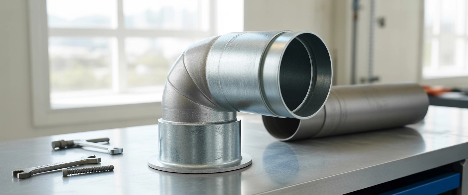 Поворотные элементы для воздуховодов - Баннер категории