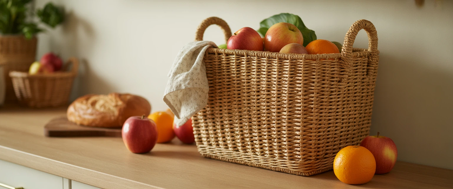 Продуктовые корзины - Баннер