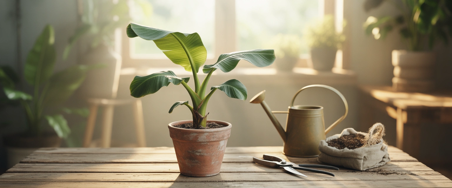 Растение Банан - Баннер категории