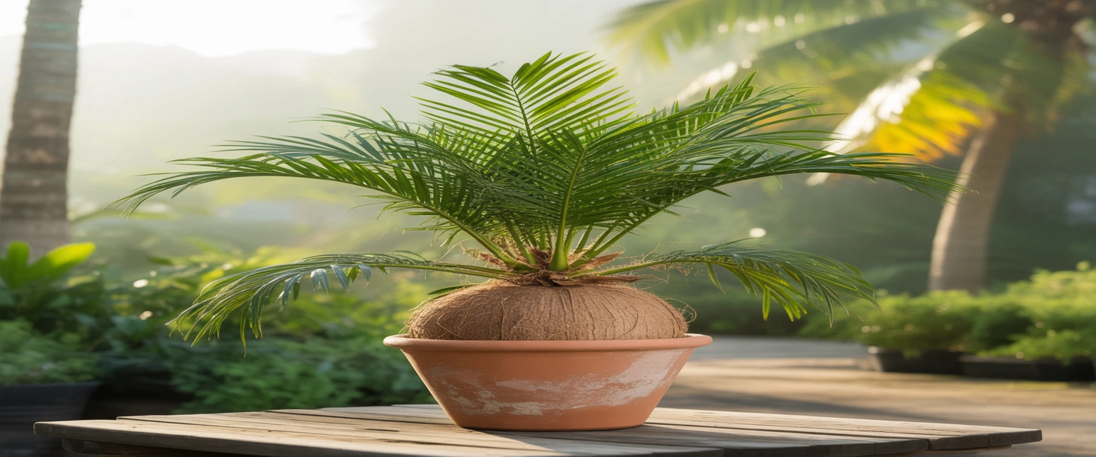 Растение Кокос - Баннер категории