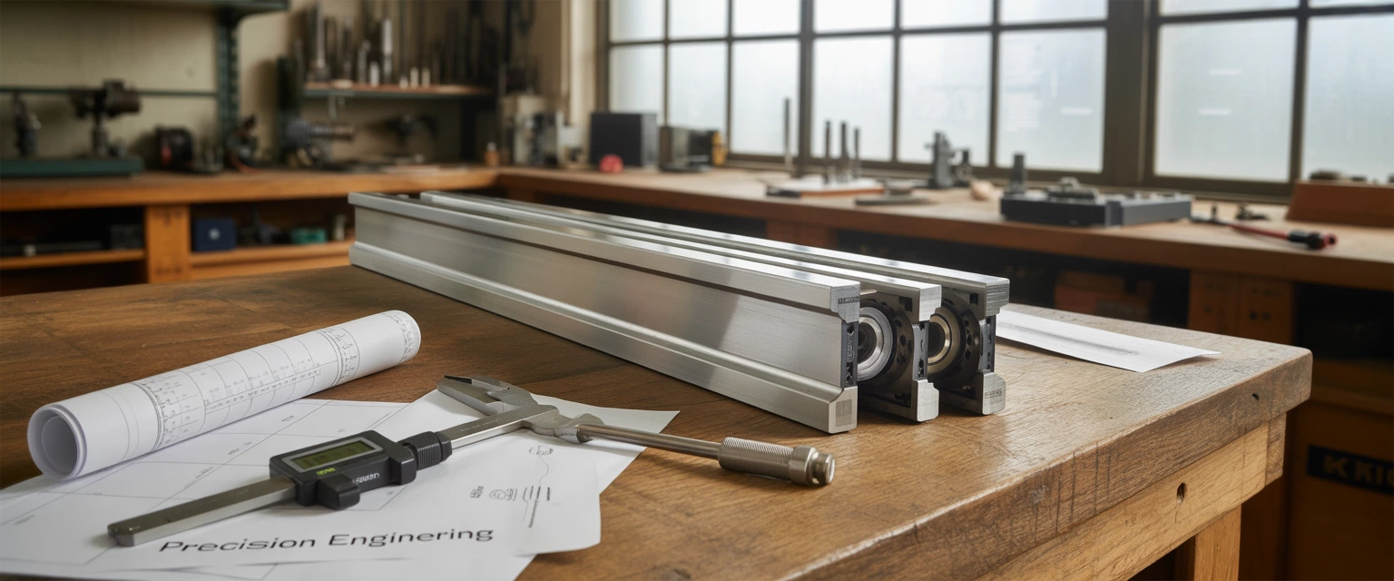 Рельсовые направляющие - Баннер категории