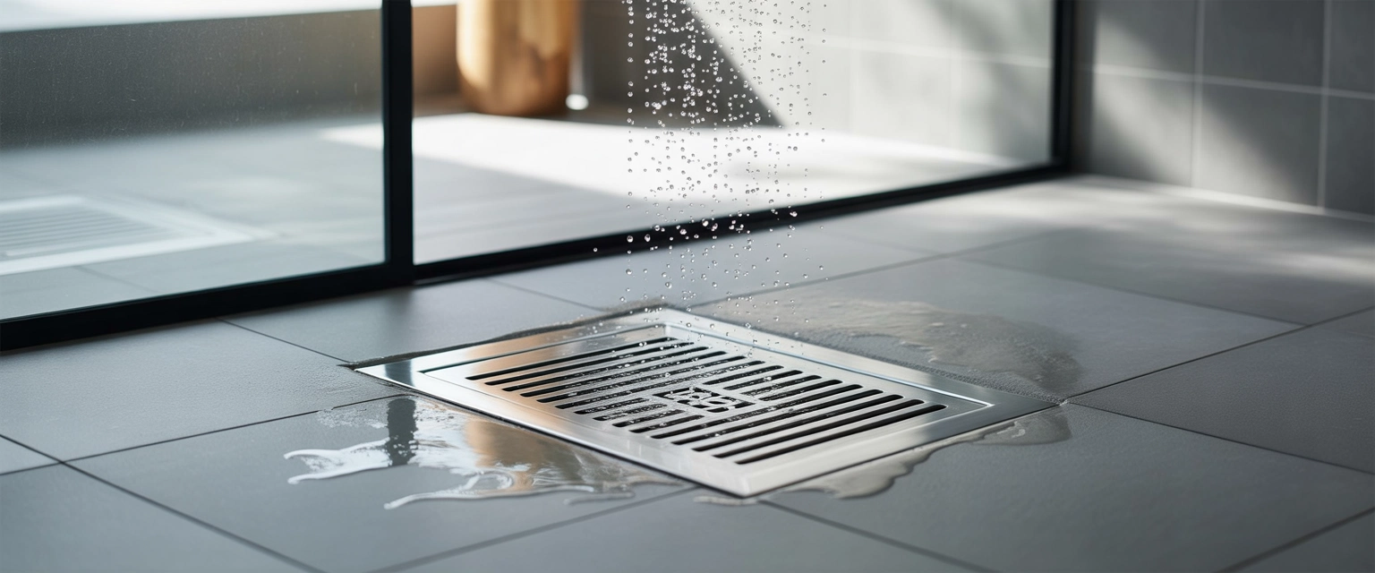 Решетки для душевых лотков - Баннер категории