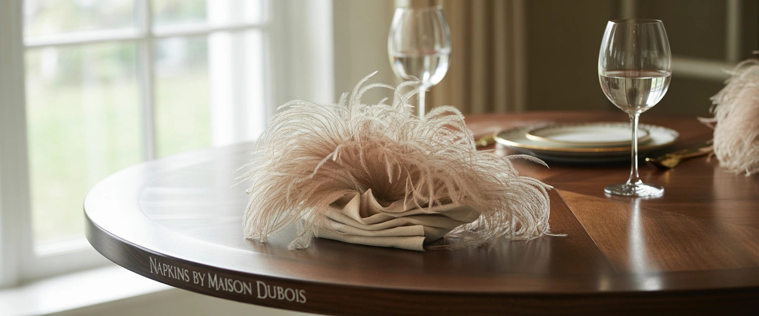 Салфетки из страусиного пера - Баннер категории