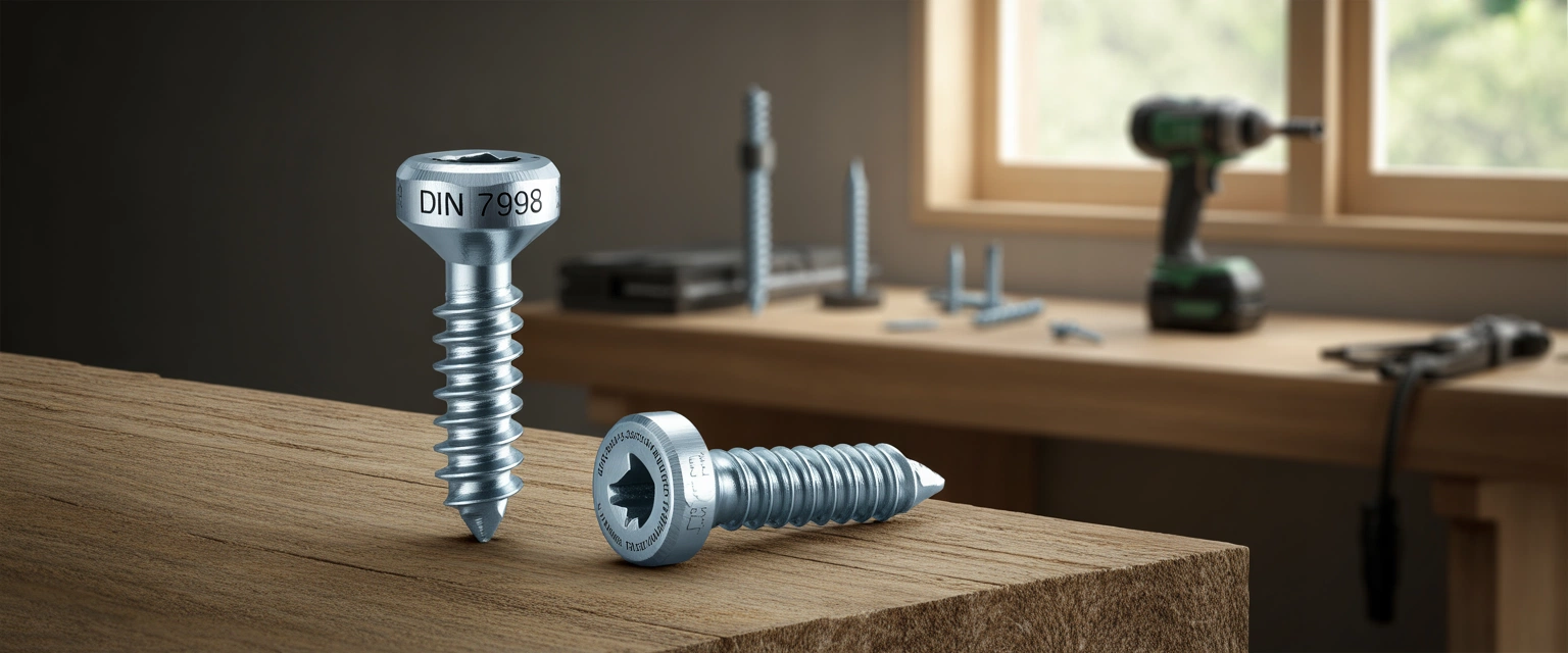 Саморезы конструкционные DIN 7998 - Баннер категории