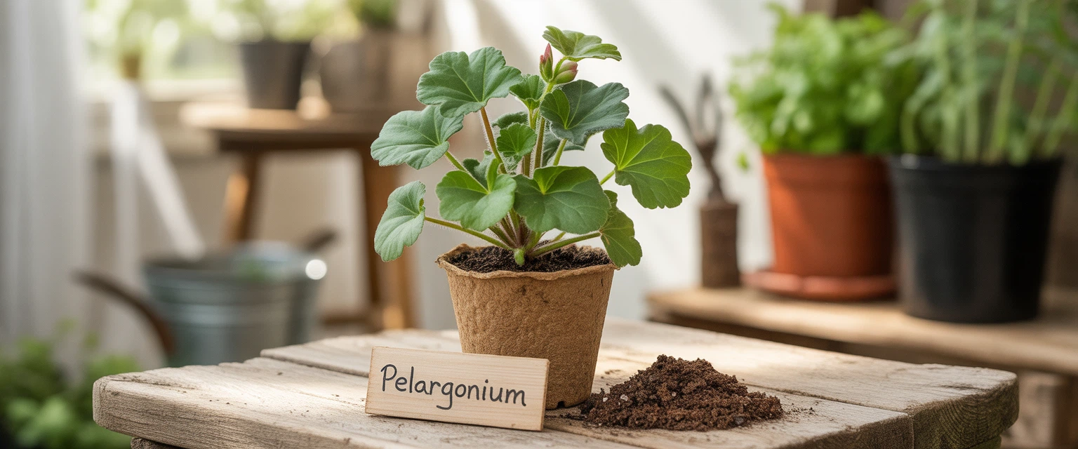 Саженцы Пеларгонии - Баннер категории