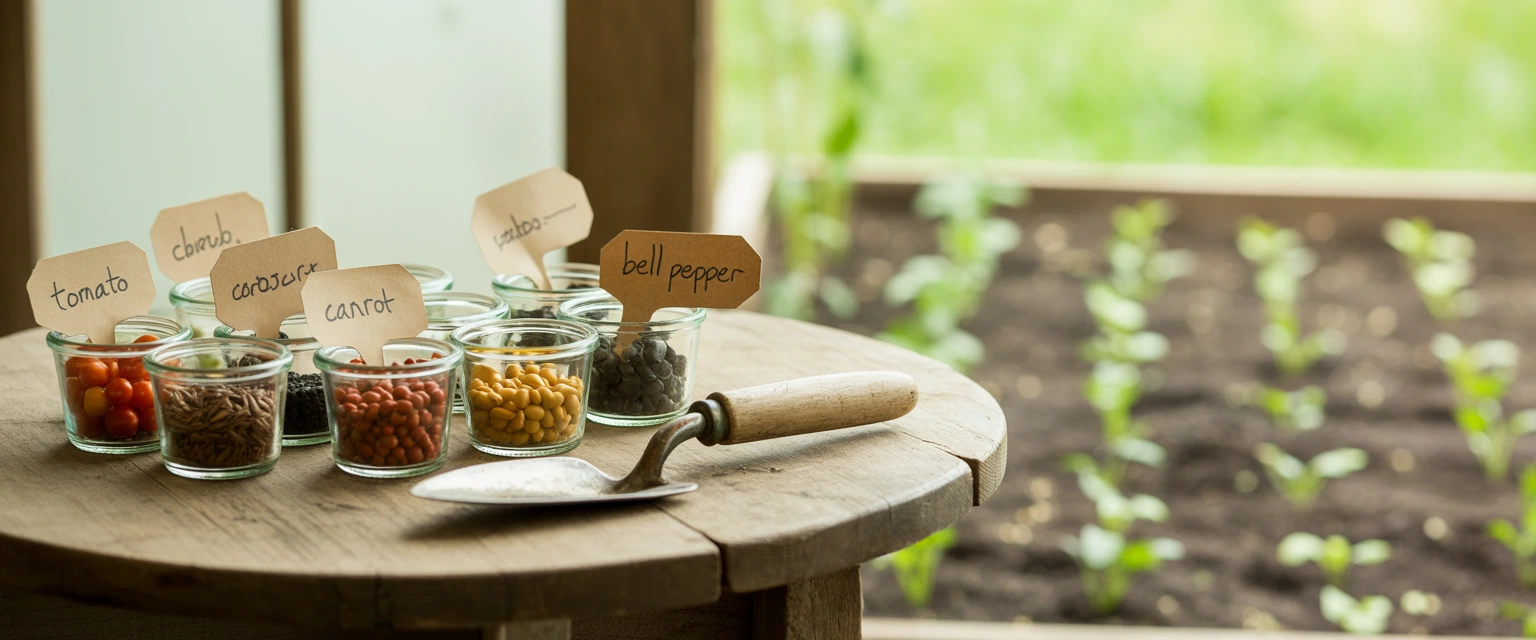 Семена рассады овощей - Баннер категории