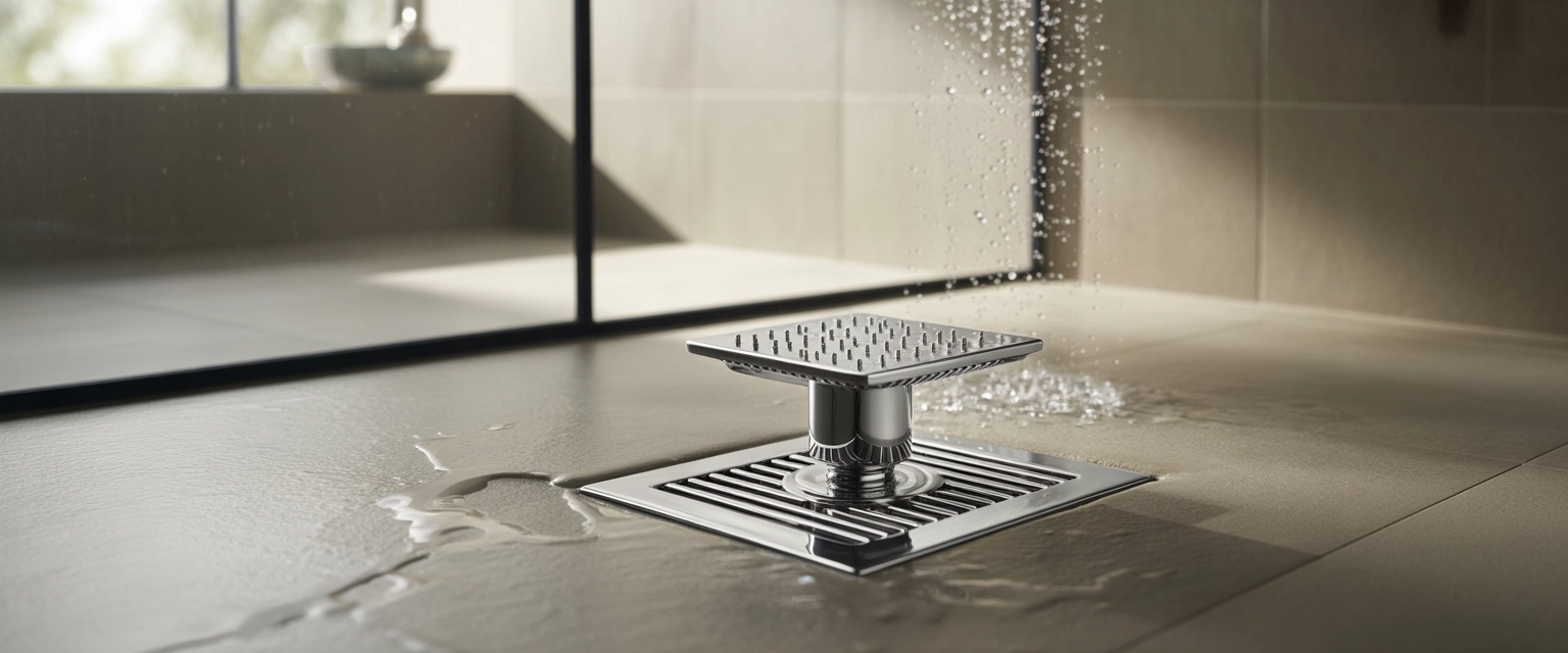 Сифоны для душевых поддонов - Баннер категории