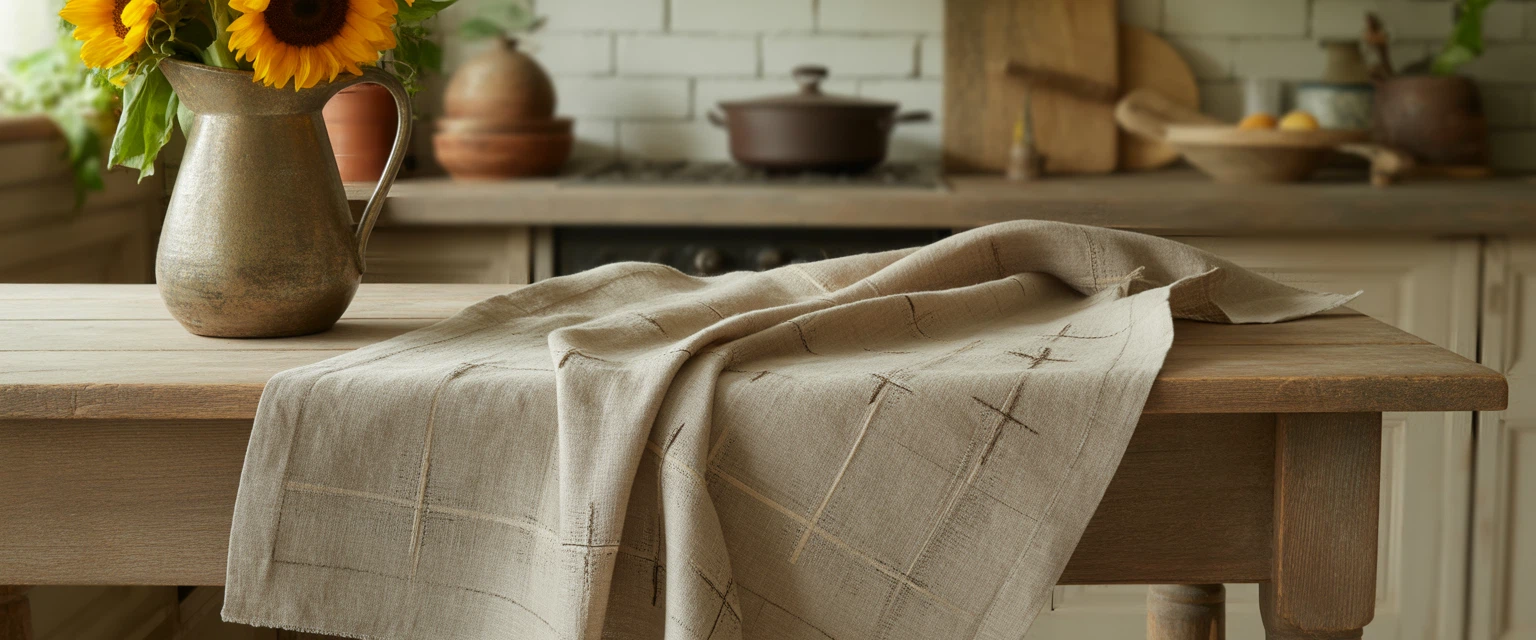 Скатерть Рогожка - Баннер категории