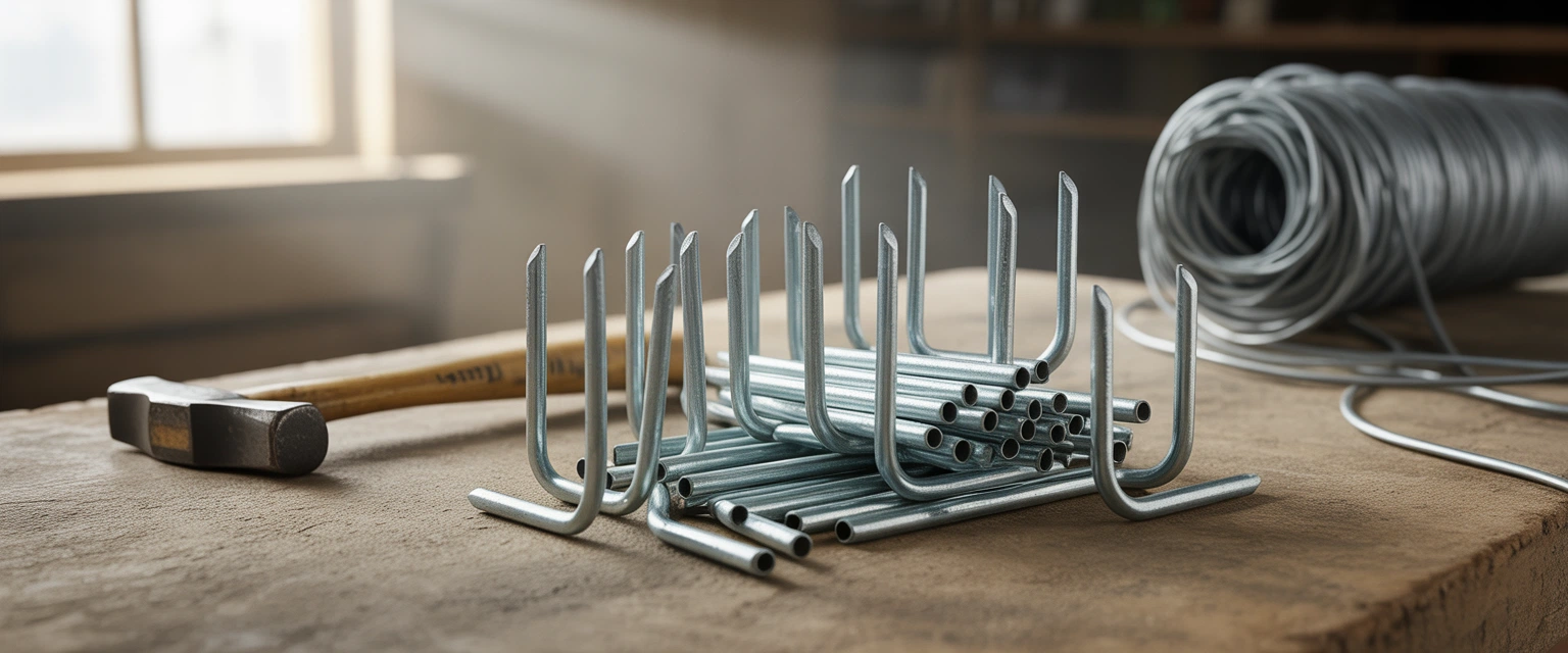 Скобы для кабеля - Баннер категории