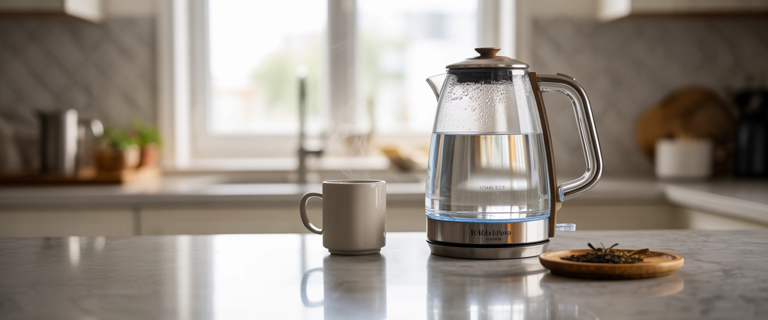 Стеклянные электрочайники - Баннер категории