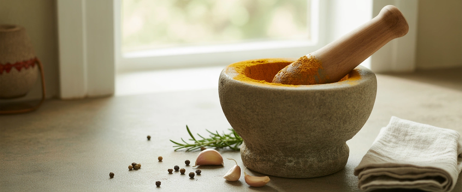 Ступка и пестик - Баннер категории