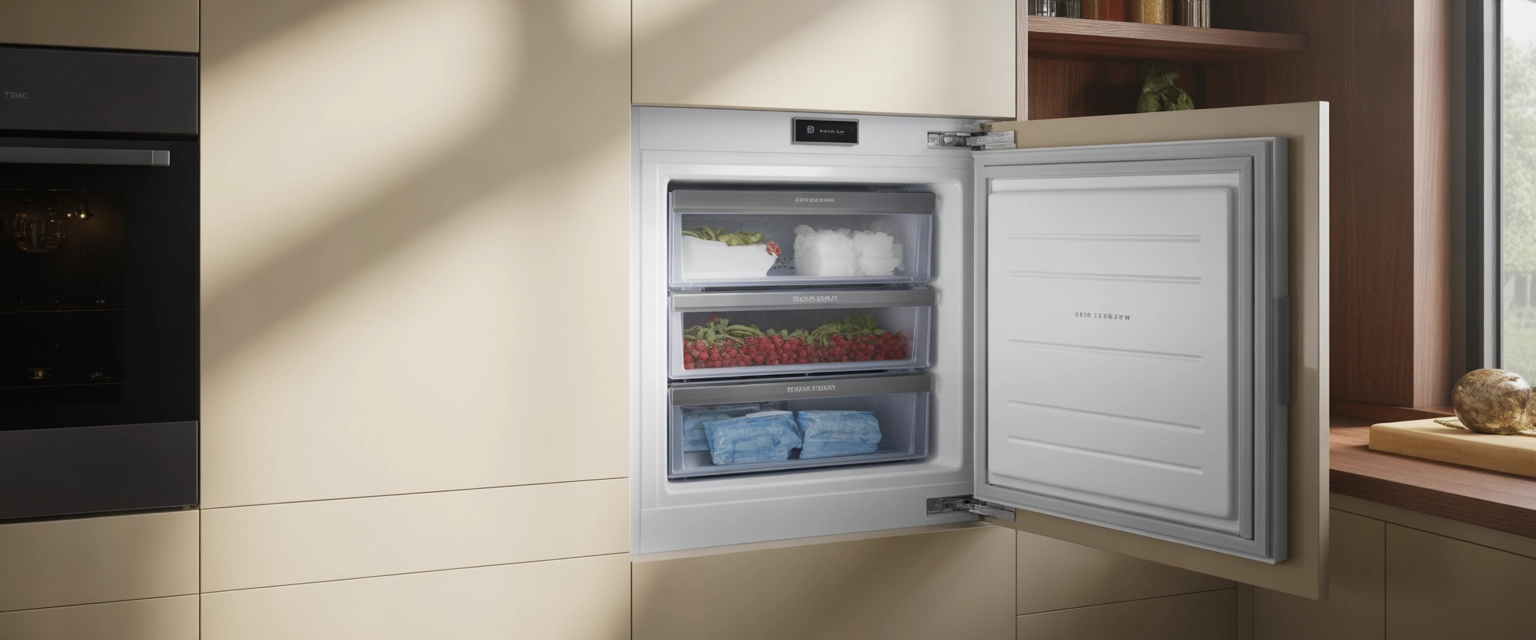 Встраиваемые морозильные шкафы - Баннер категории