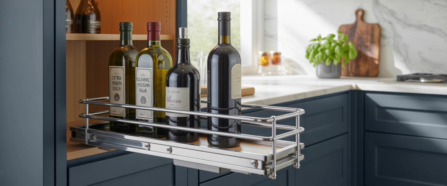 Выдвижная бутылочница - Баннер категории