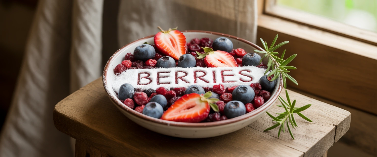 Ягоды сушеные - Баннер категории