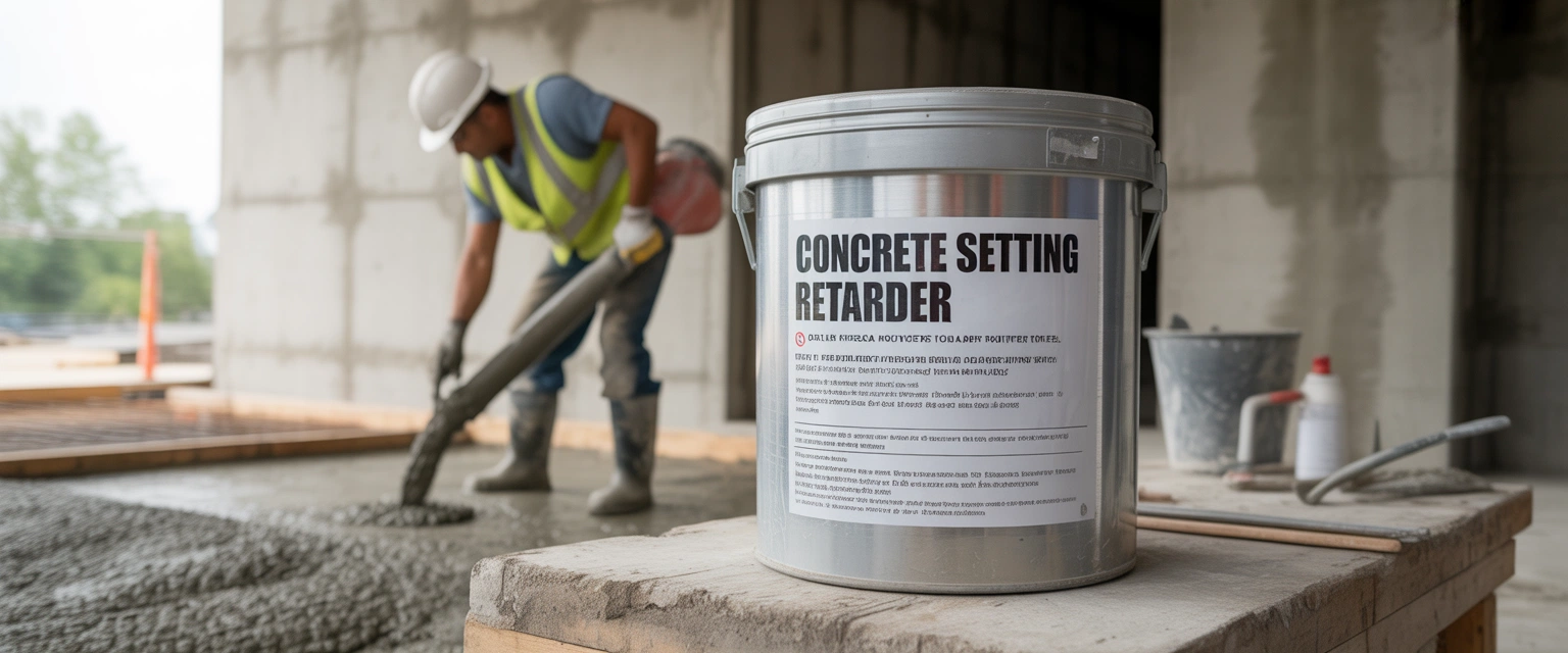 Замедлители схватывания - Баннер категории